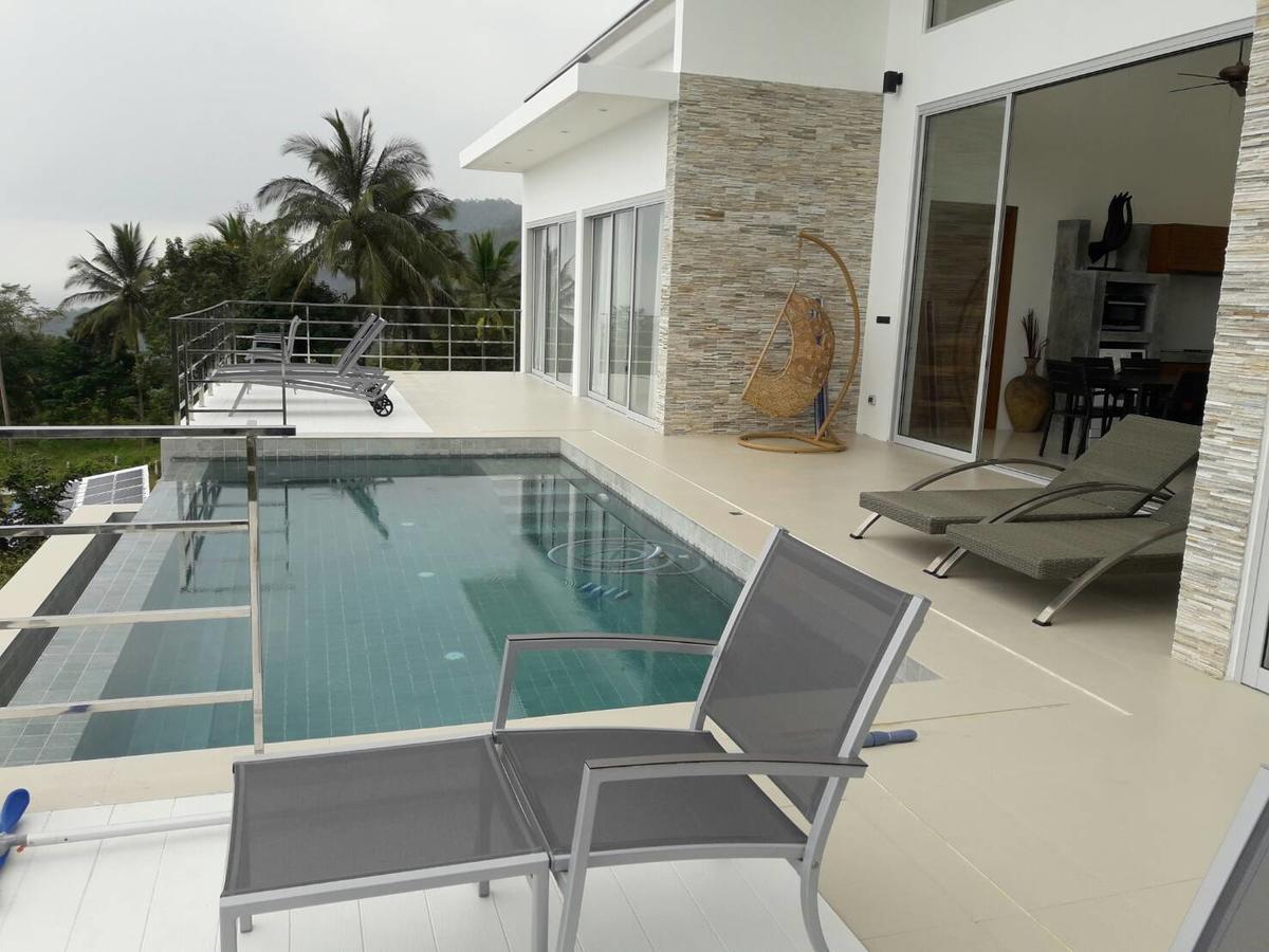 Perfect Sea View Mountain Villa Koh Samui شاطئ تشاوينغ المظهر الخارجي الصورة