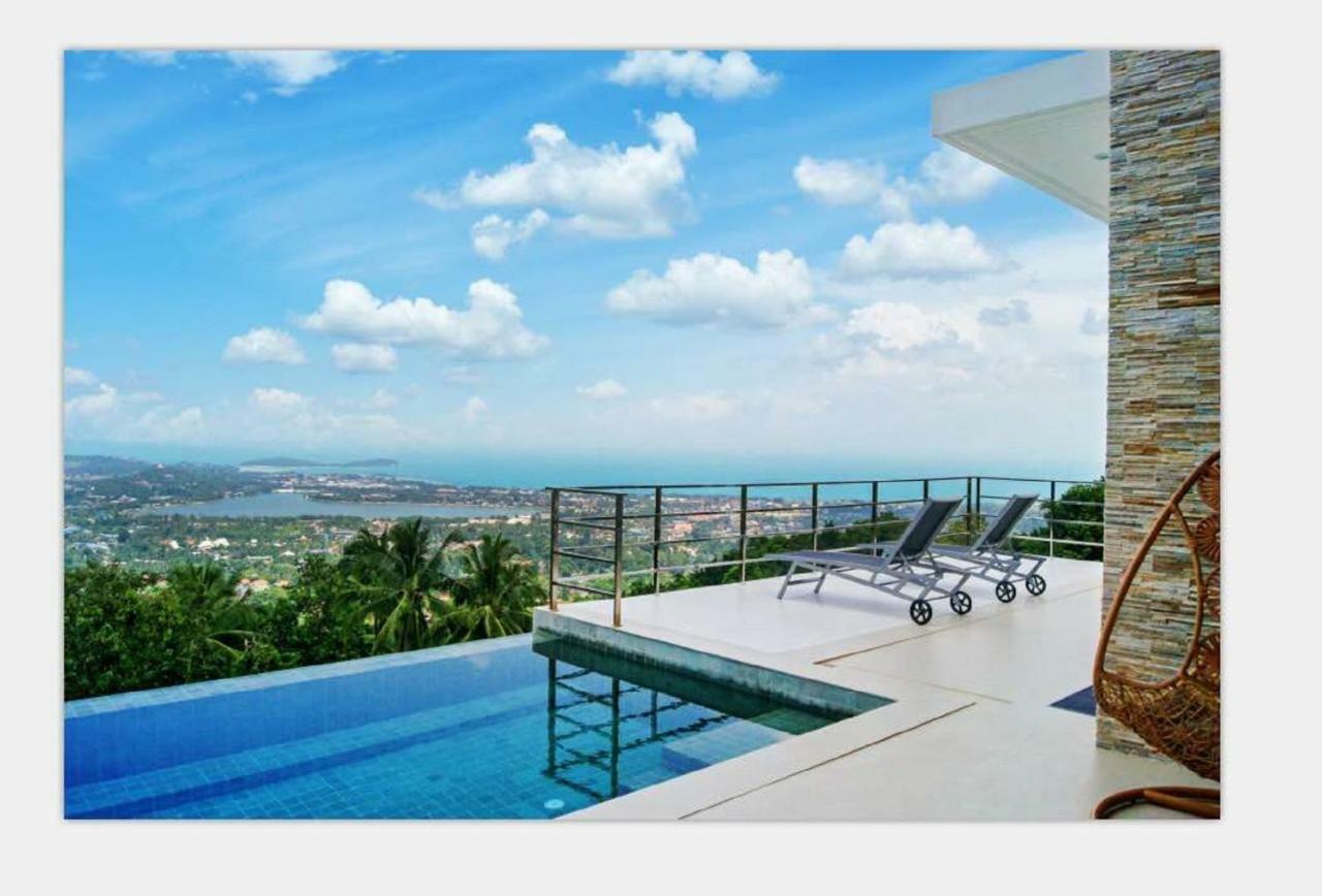 Perfect Sea View Mountain Villa Koh Samui شاطئ تشاوينغ المظهر الخارجي الصورة