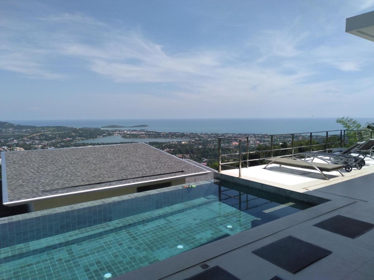 Perfect Sea View Mountain Villa Koh Samui شاطئ تشاوينغ المظهر الخارجي الصورة