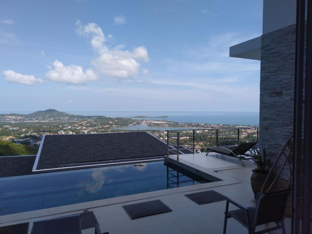 Perfect Sea View Mountain Villa Koh Samui شاطئ تشاوينغ المظهر الخارجي الصورة
