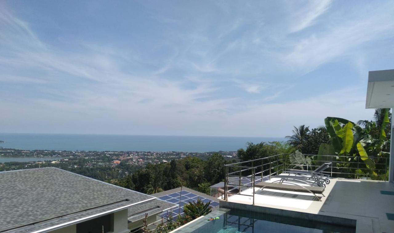 Perfect Sea View Mountain Villa Koh Samui شاطئ تشاوينغ المظهر الخارجي الصورة