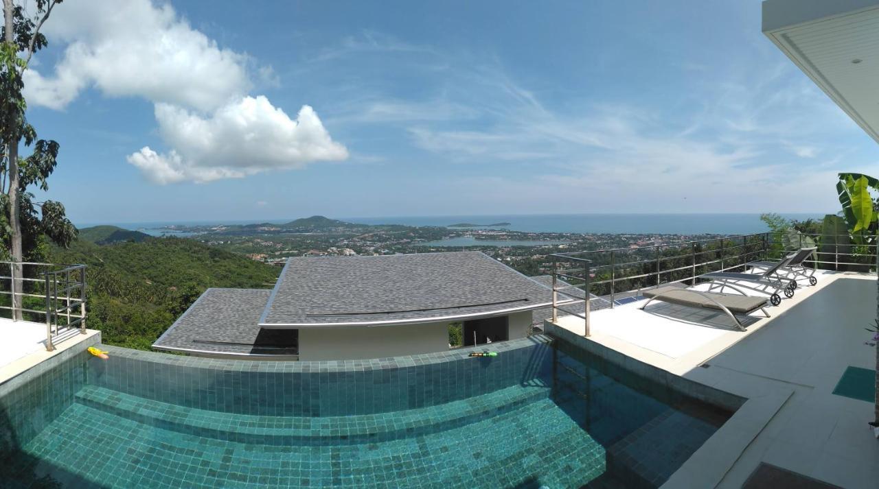 Perfect Sea View Mountain Villa Koh Samui شاطئ تشاوينغ المظهر الخارجي الصورة
