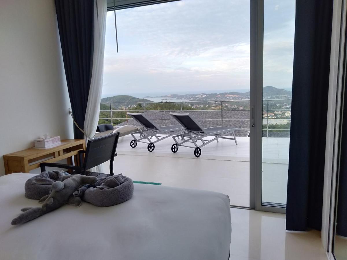 Perfect Sea View Mountain Villa Koh Samui شاطئ تشاوينغ المظهر الخارجي الصورة